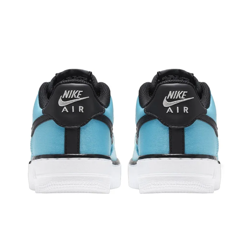 Nike Air Force 1 Lv8 Shift Anti Slip Wear Resistant Low Top Kids' Skateboarding Shoes Ice Blue Teenagers-3