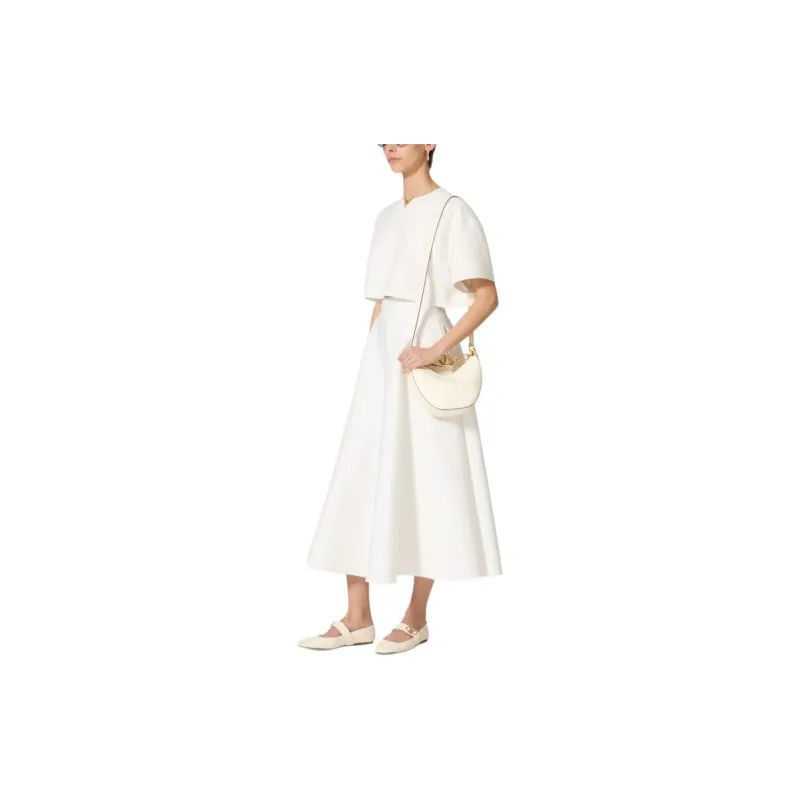 Valentino FW24 Crop Top Women's White-1