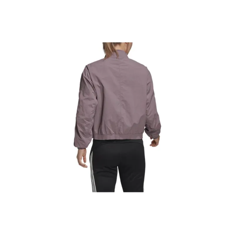 Adidas FW20 W St Bomber Jackets Coats Women's Purple-3