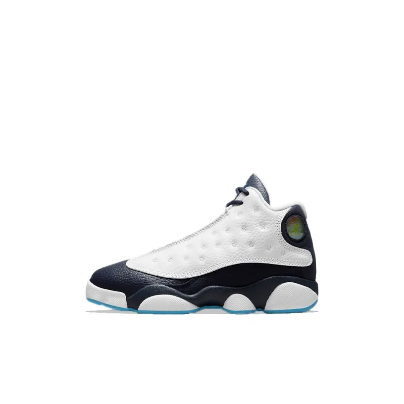 Jordan 13 Retro White Obsidian Powder Blue PS-0