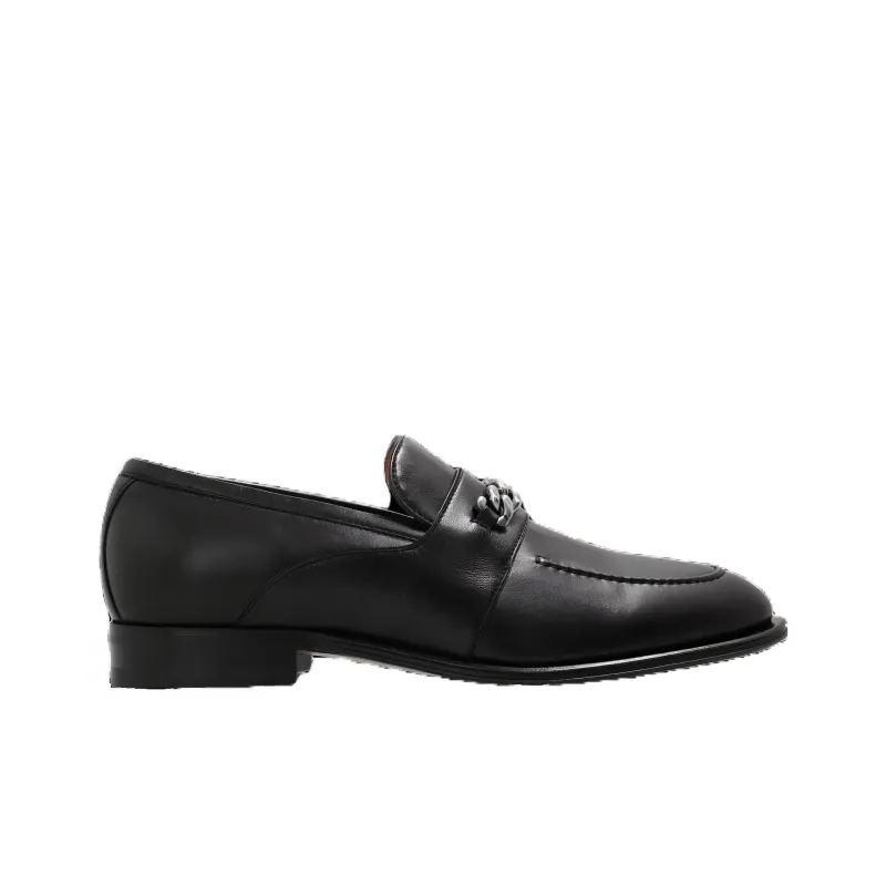 GUCCI Interlocking G-chain Loafers-1