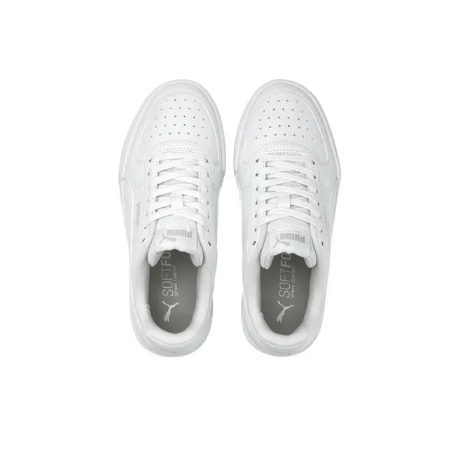 PUMA Caven Low Top Kids' Skateboarding Shoes White Teenagers-2