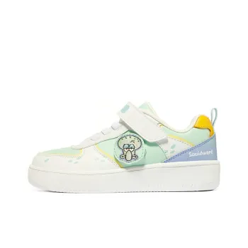SPONGEBOB SQUAREPANTS x Skechers Anti-Slip Wear-Resistant Low-Top Kids' Skateboarding Shoes Green Teenagers