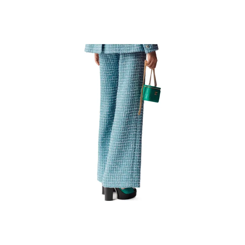 CHANEL Casual Pants Women's Blue-2