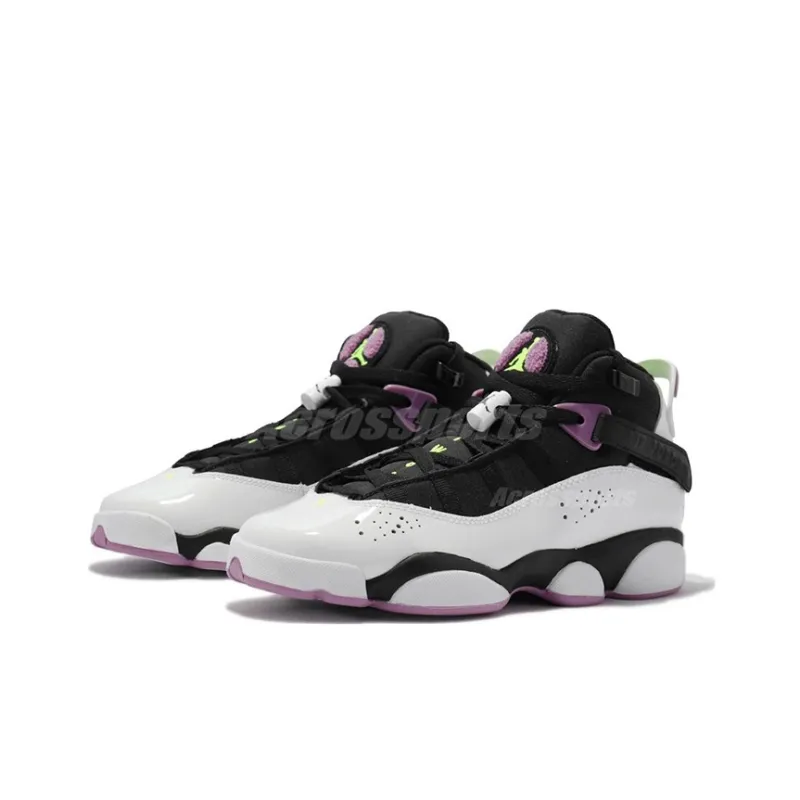 Jordan 6 Rings White Light Purple GS-2