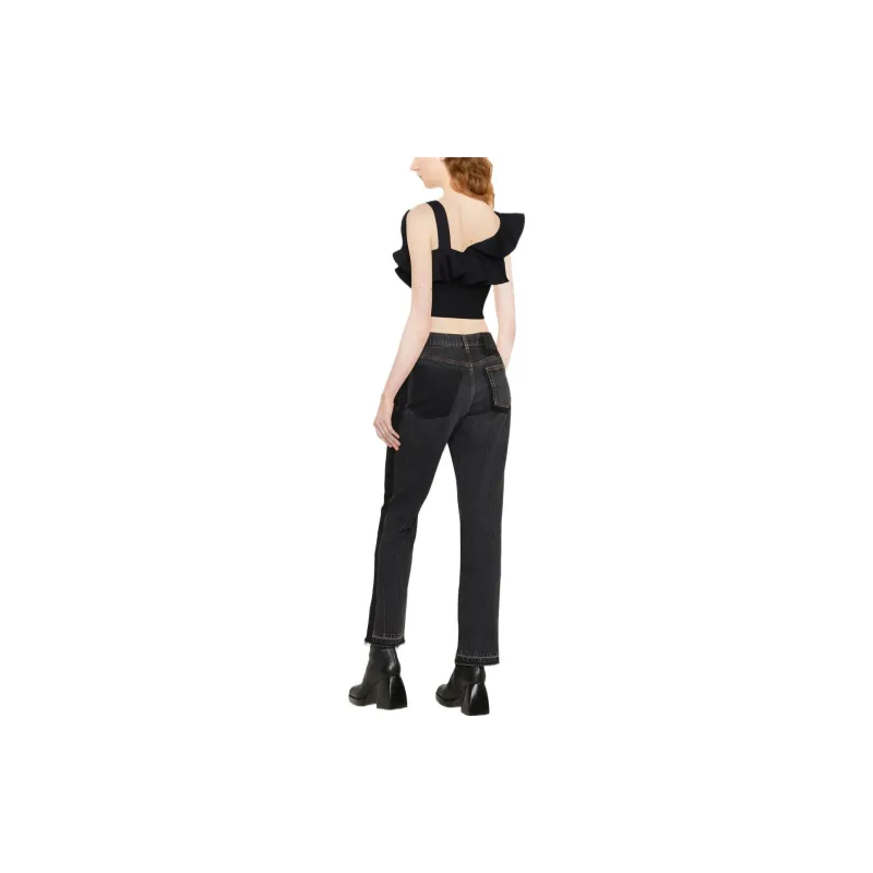 Alexander McQueen Flared Denim Jeans-2