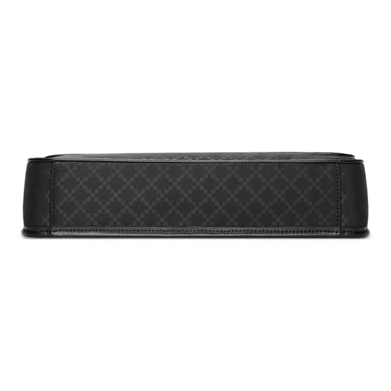 WilliamPOLO Fabric Messenger Bag Shoulder Bag Regular Men's Black-5