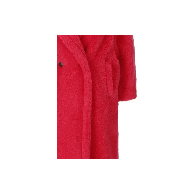 MaxMara Teddy Bear Buttoned Coat-3