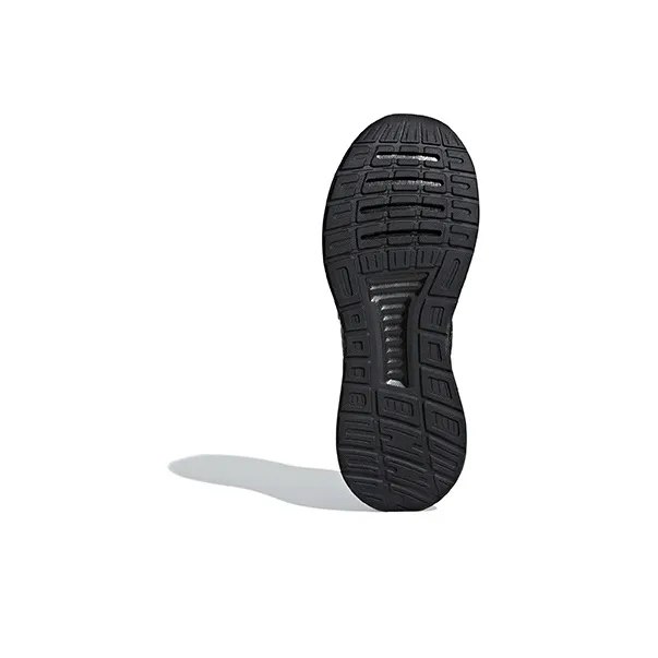 Adidas Neo Runfalcon 1.0 K Slip Resistant Low Top Kids' Running Shoes Pure Black Kids'-5