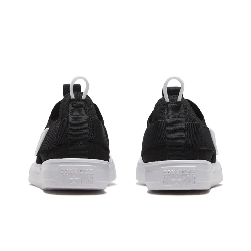Converse Chuck Taylor All Star   Low Superplay Knit GS 'Black White'-4