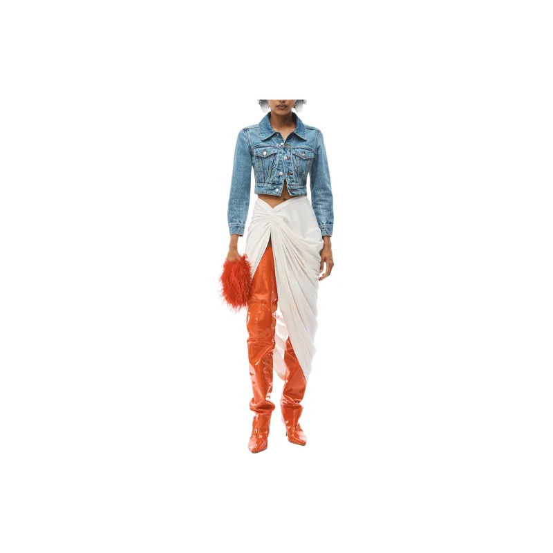 Alexander Wang Shrunken Trucker Jacket-1