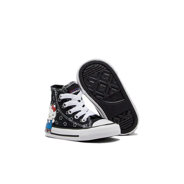 Converse Hello Kitty X Chuck Taylor All Star Hi TD 'Black Blue'-4