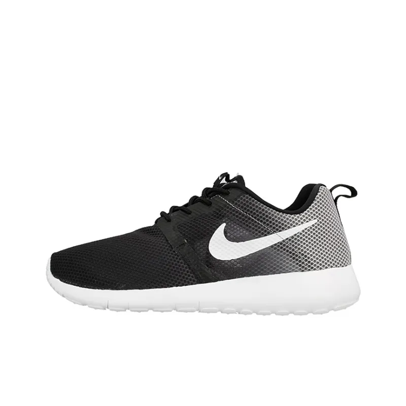 Nike Roshe One Cushioning Anti-Slip And Wear-Resistant Low-Top Kids' Running Shoes Black Gray Color Teenagers-0
