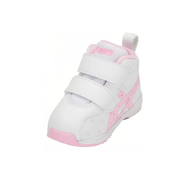 Asics Suku GD. Runner Baby SL Mid Abrasion Resistant Mid Top Toddler Shoes White Pink Infant And Toddler-3