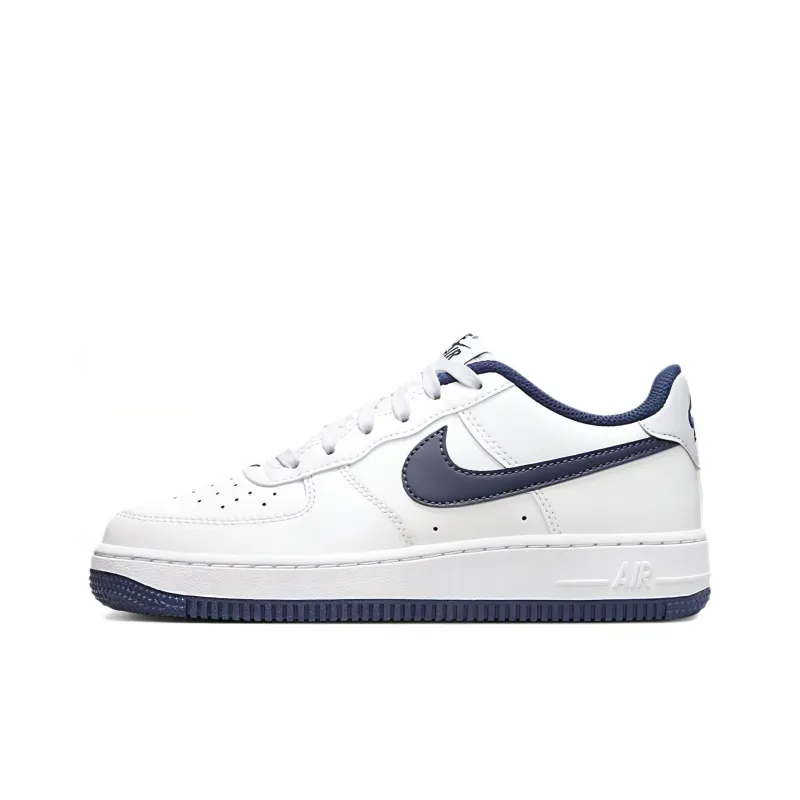 Nike Air Force 1 White Midnight Navy GS-0