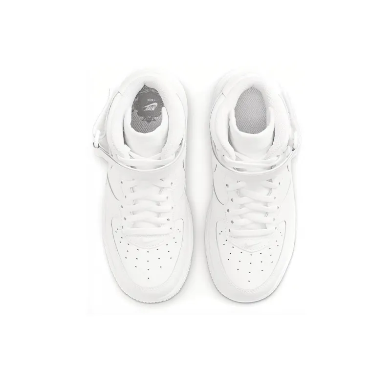 Nike Air Force 1 Mid LE White PS-3