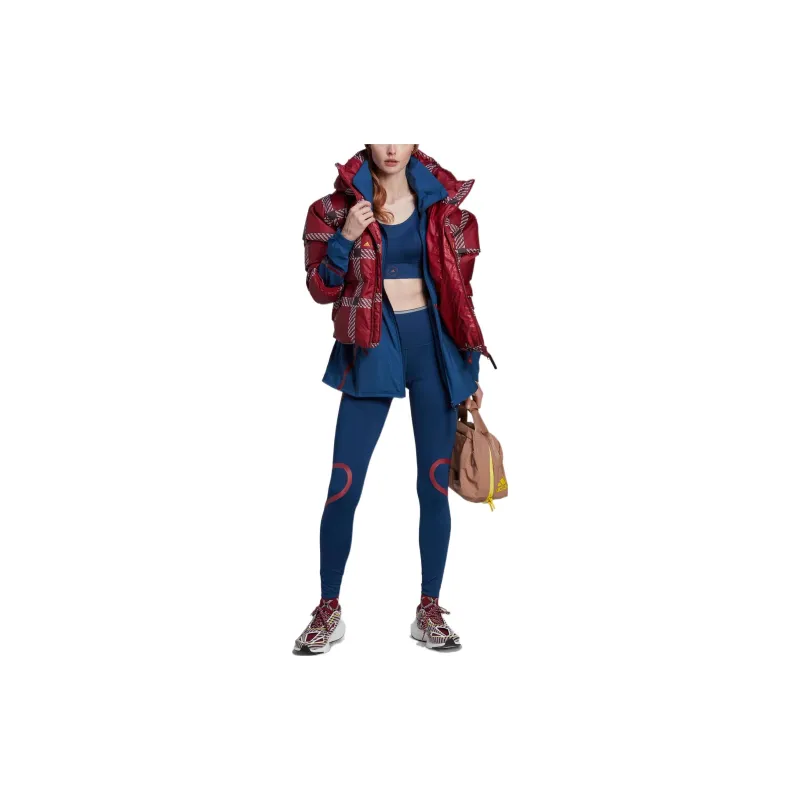 Adidas Puffer Jacket Women's Red-1