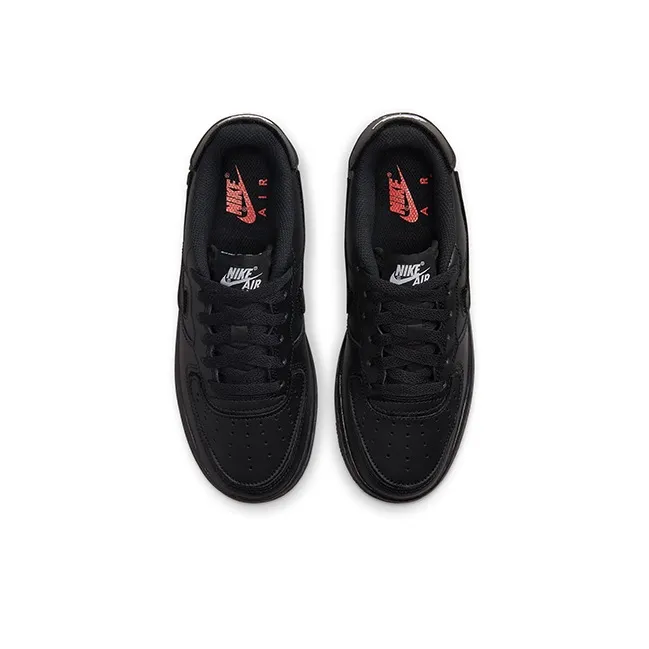 Nike Air Force 1/1 'Black Bright Crimson' GS-3