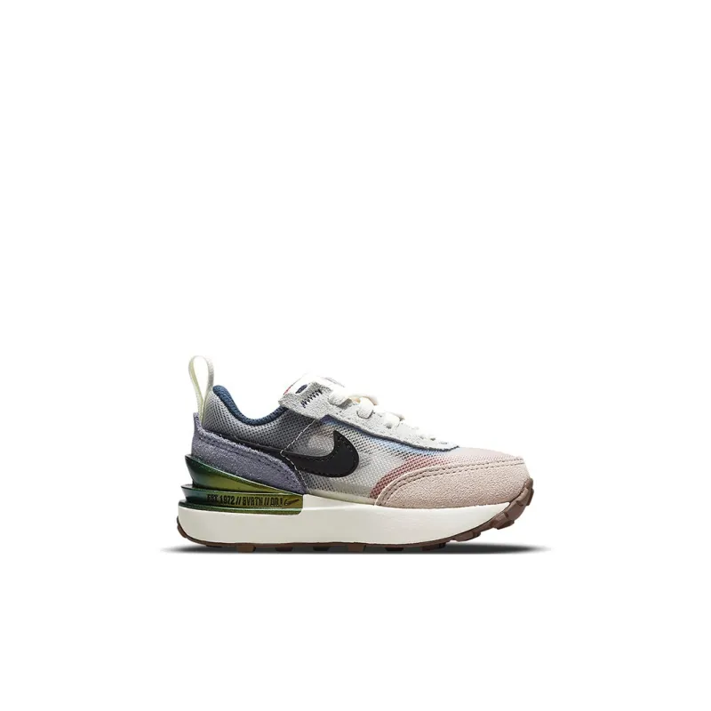 Nike Waffle One Cushioning, Wear Resistant Low Top Toddler Shoes Black, Pink, Purple, Multicolor Infant And Toddler-1