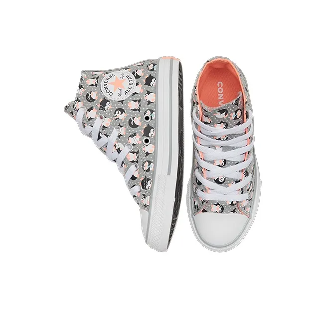 Converse Chuck Taylor All Star Anti Slip Wear Resistant High Top Canvas Shoes Teenagers-4