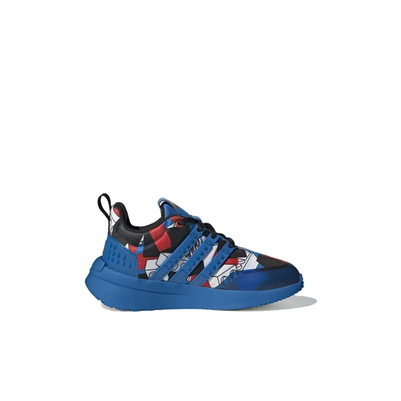 LEGO x Adidas Racer Tr K Anti Slip Wear Resistant Low Top Kids' Running Shoes Blue Red Kids'-1