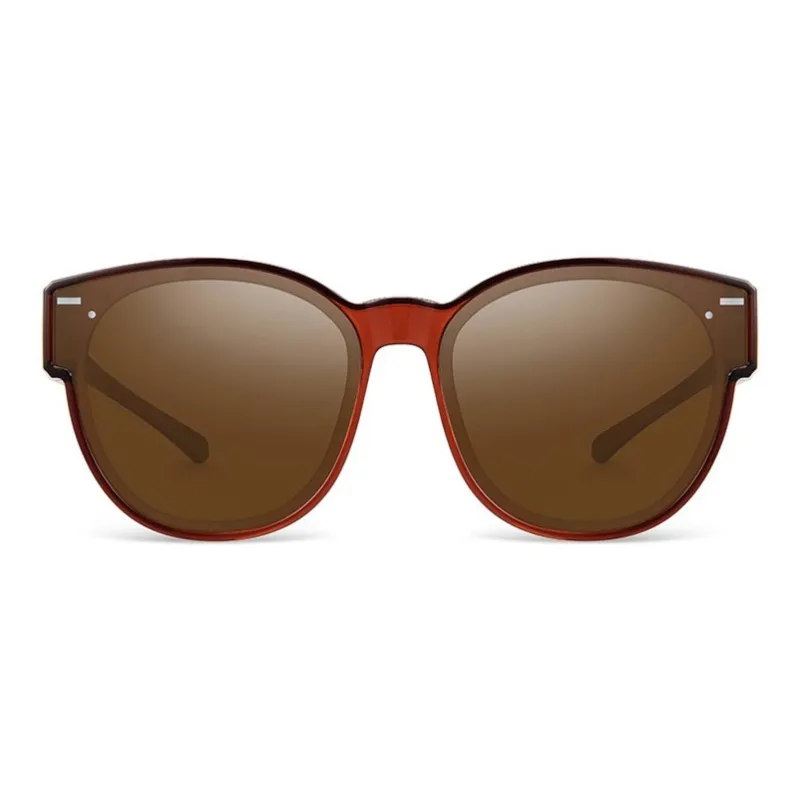 Jeep TR/Memory Plastic Round Sunglasses JSR2054 Unisex-4
