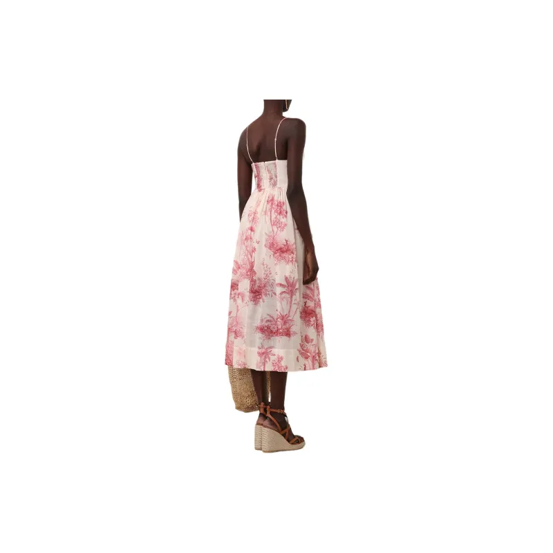 Zimmermann Waverly Corset Midi Dress-2