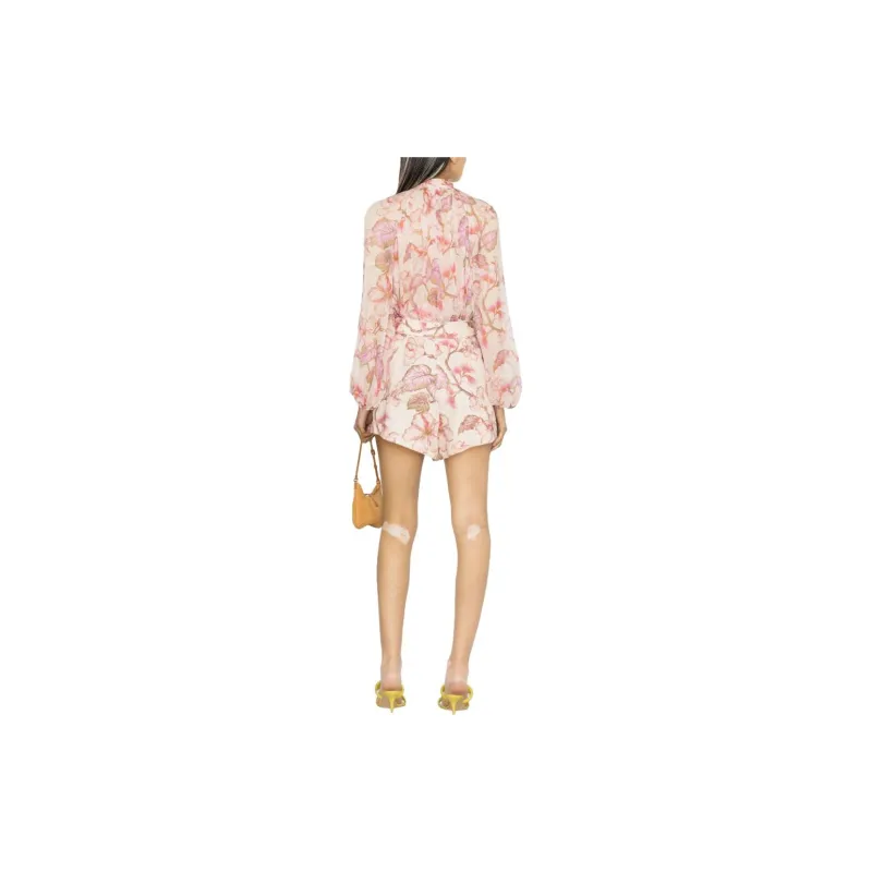 Zimmermann Matchmaker Billow Floral print Blouse-2