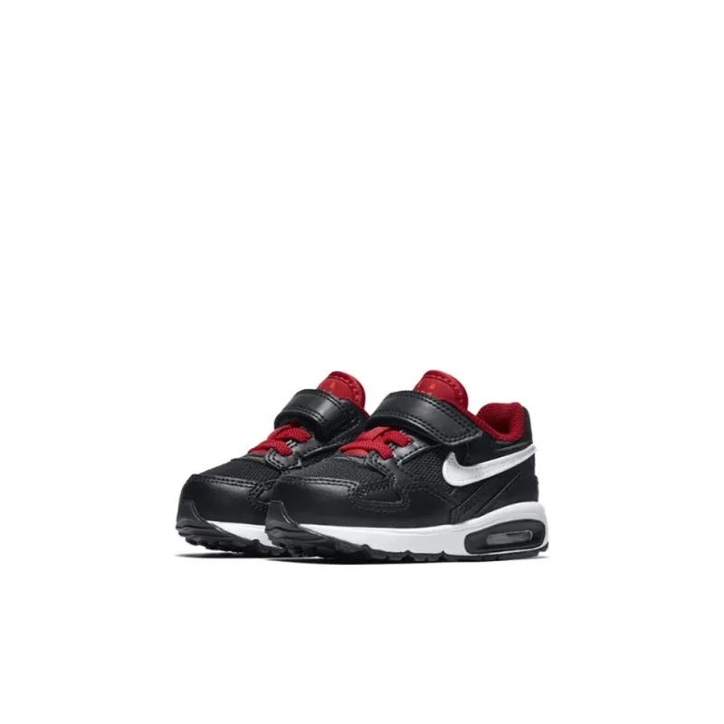 Nike Air Max ST Shock Absorbers Low Top Toddler Shoes Black Red Infant And Toddler-2