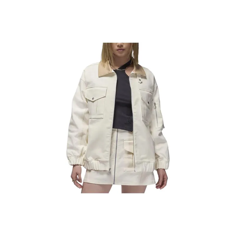 Jordan Renegade Jackets Coats Women's Sail White-2