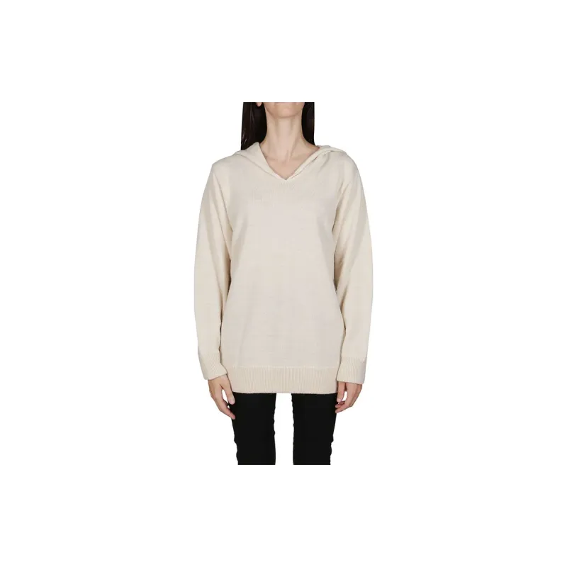 MM6 Maison Margiela FW21 Loose Fit Sweater Women's Beige-2
