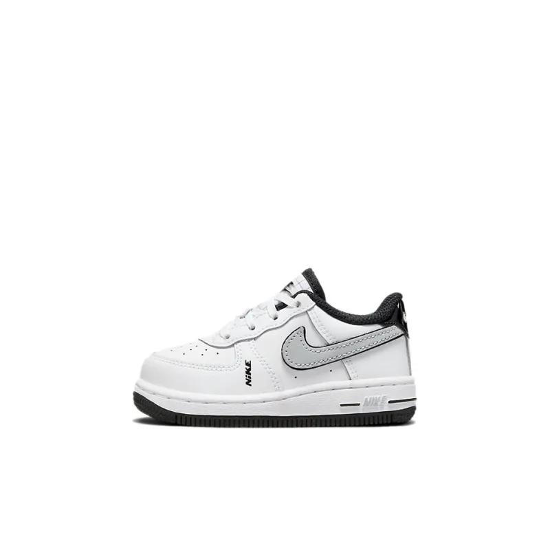 Nike Air Force 1 Anti Slip Wear Resistant Low Top Skateboard Shoes White Infant And Toddler-0