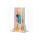 Apricot Blessing and Prosperity, Pink Blue