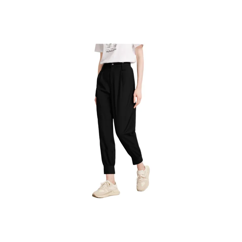 Hush Puppies Casual Pants Women's Black-2