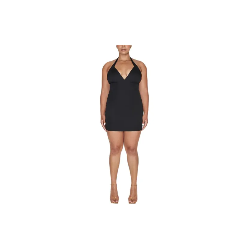 Khy SS24 DROP 007 Poplin Seamed Mini Dress Sleeveless Dress Women's Black-2