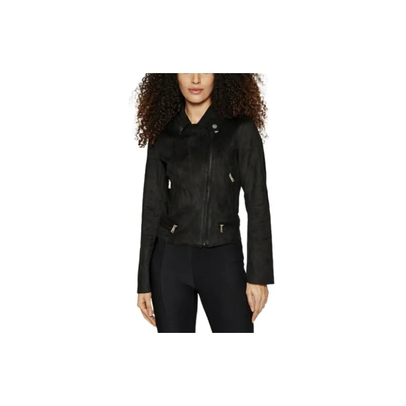 GUESS Jackets & Coats Women's Black-2