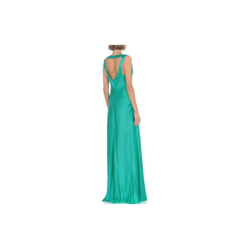ALBERTA FERRETTI Sleeveless Dresses Women's Green-2