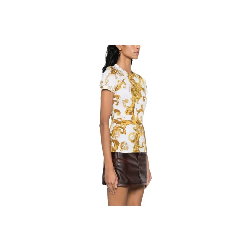 VERSACE JEANS Couture Couture Cotton T shirt-3