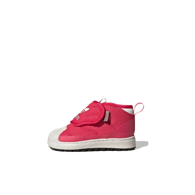 Adidas Originals Thermal Mid Top Toddler Shoes Pink White Infant And Toddler-0