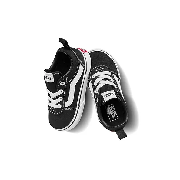 Vans Ward   Slip-On Toddler 'Black White'-3