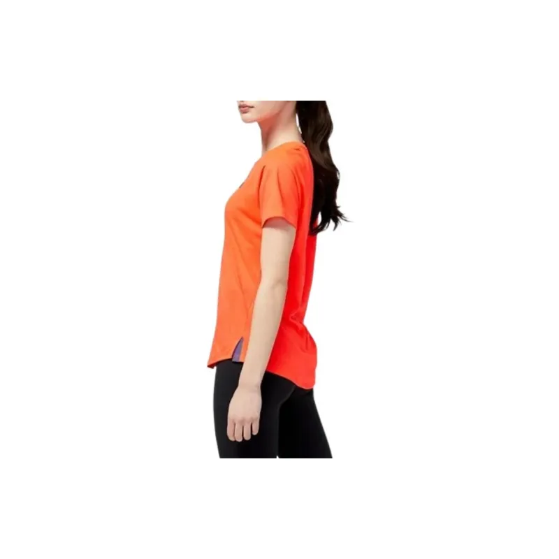 New Balance Speed Jacquard T-Shirts Women's Orange-2