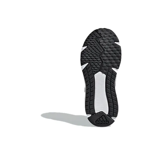 Adidas Fortafaito El K Breathable Low Top Running Shoes Black Gray Kids'-4