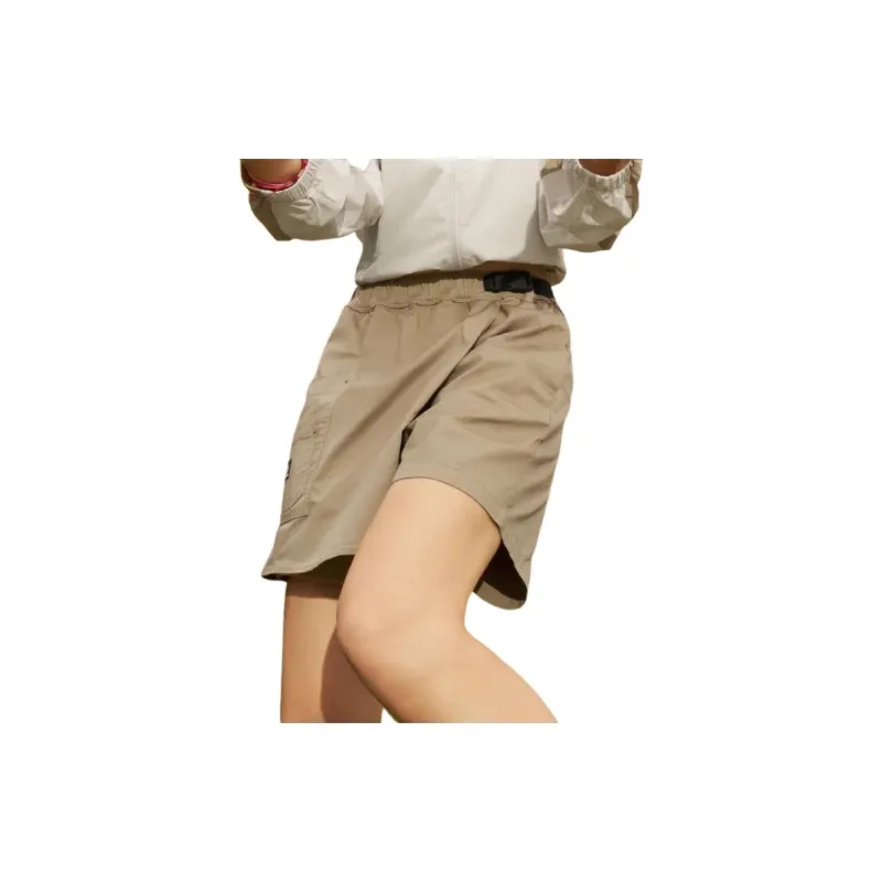 Converse Woven Festival Casual Shorts Women's Brown-4