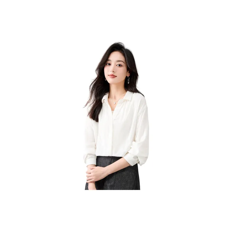 Like The Age Of Water Shirt Women's Pearl White-1