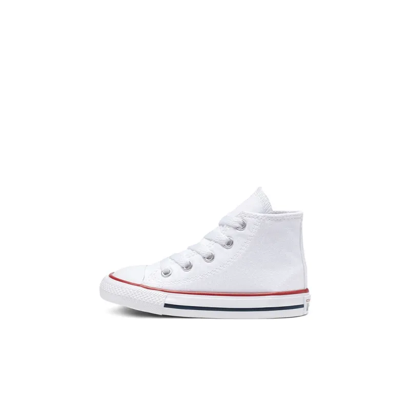 Converse Chuck Taylor All Star Anti-Slip Wear-Resistant High-Top Toddler Shoes Standard White Infant And Toddler-0
