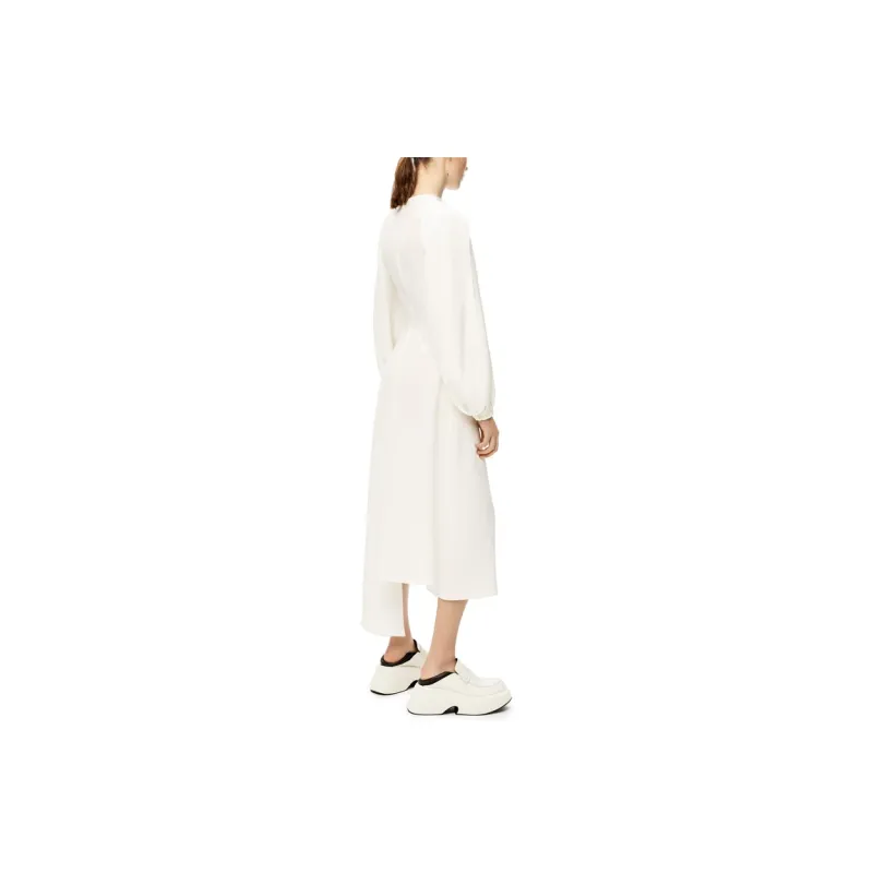 LOEWE Long Sleeved Dresses Women's White-2