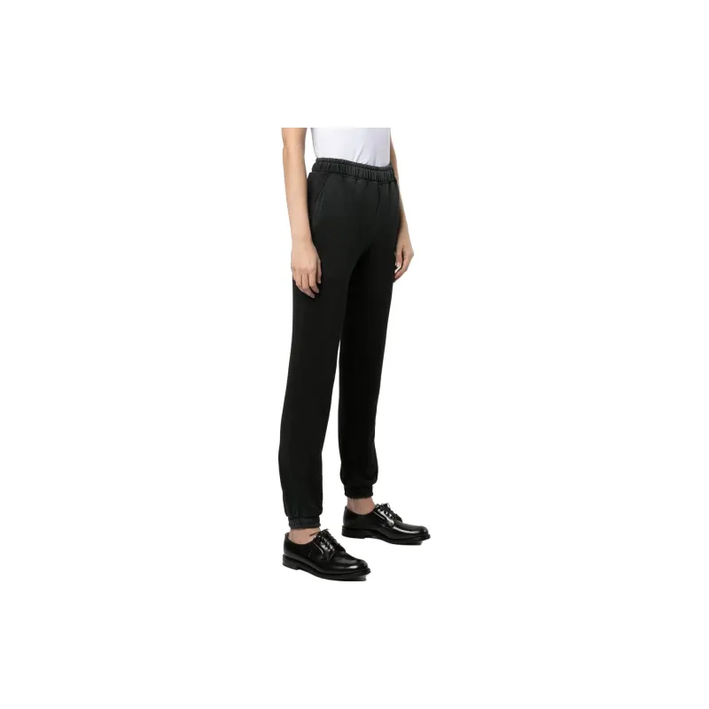 Fabiana Filippi Knitted Sweatpants Women's Black-3