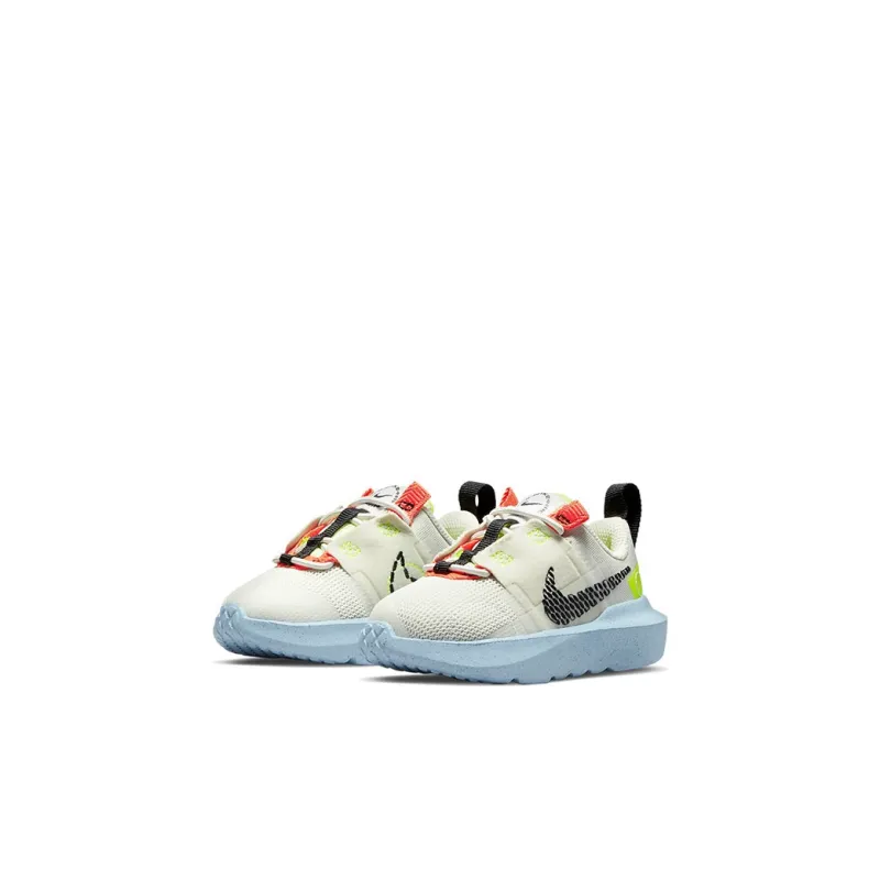 Nike Crater Impact Slip-Resistant Cushioning Wear-Resistant Low-Top Toddler Shoes Green Blue Orange Infant And Toddler-2
