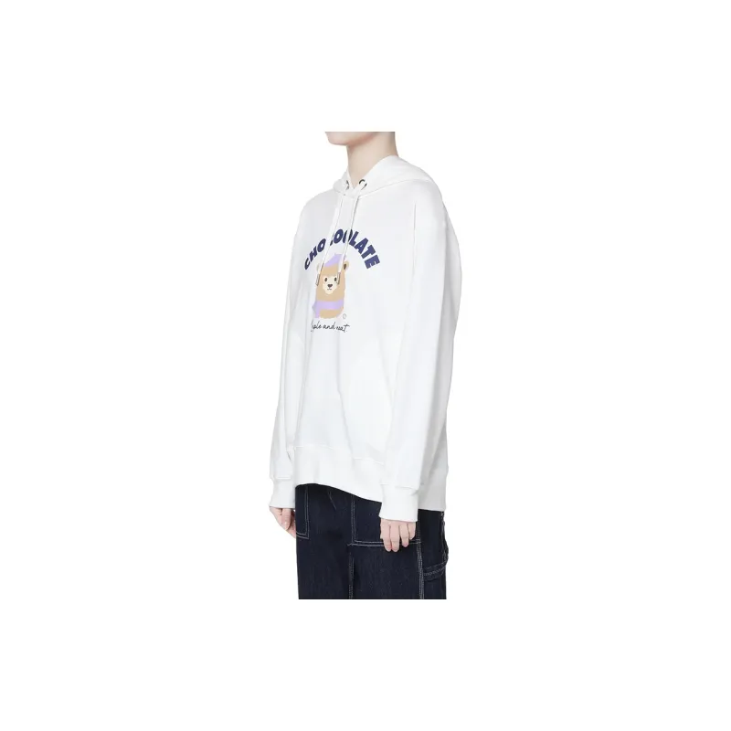 :CHOCOOLATE Graphic-printed Hoodie-5