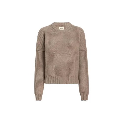 KHAITE Cashmere Sweaters Women's Barley/Barley Color